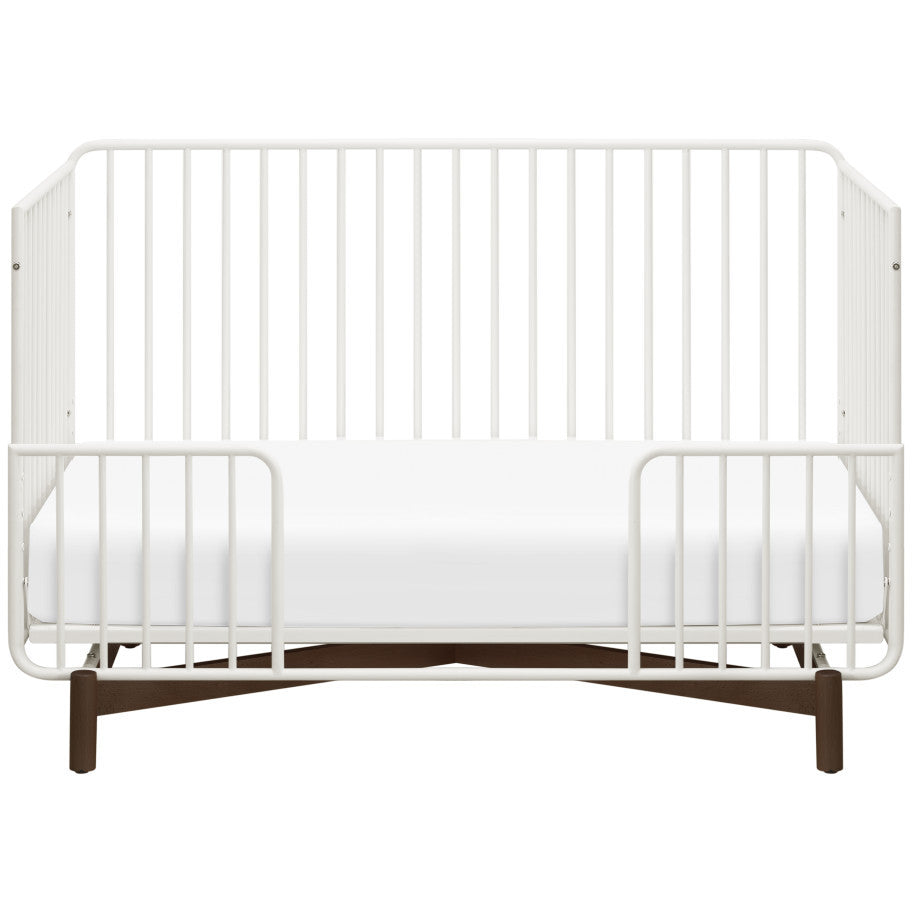 Babyletto Bixby 3-in-1 Convertible Metal Crib with Toddler Bed Conversion Kit