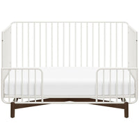 Babyletto Bixby 3-in-1 Convertible Metal Crib with Toddler Bed Conversion Kit