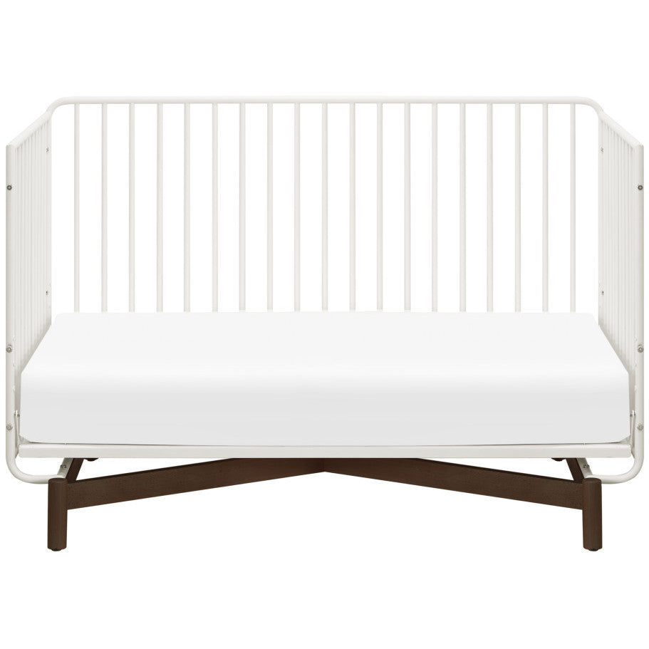 Babyletto Bixby 3-in-1 Convertible Metal Crib with Toddler Bed Conversion Kit