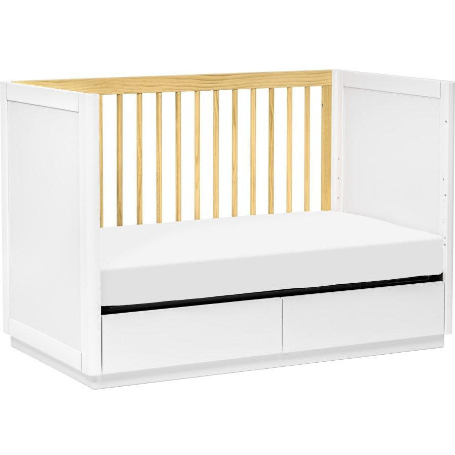 Babyletto Bento 3-in-1 Convertible Storage Crib with Toddler Bed Conversion Kit