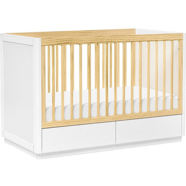 Babyletto Bento 3-in-1 Convertible Storage Crib with Toddler Bed Conversion Kit