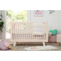 Babyletto Hudson 3-in-1 Convertible Crib with Toddler Bed Conversion Kit + 3-Drawer Changer Dresser Set