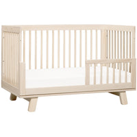 Babyletto Hudson 3-in-1 Convertible Crib with Toddler Bed Conversion Kit + 3-Drawer Changer Dresser Set