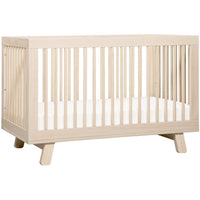 Babyletto Hudson 3-in-1 Convertible Crib with Toddler Bed Conversion Kit + 3-Drawer Changer Dresser Set