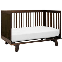 Babyletto Hudson 3-in-1 Convertible Crib with Toddler Bed Conversion Kit + 3-Drawer Changer Dresser Set