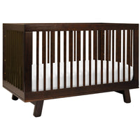 Babyletto Hudson 3-in-1 Convertible Crib with Toddler Bed Conversion Kit + 3-Drawer Changer Dresser Set