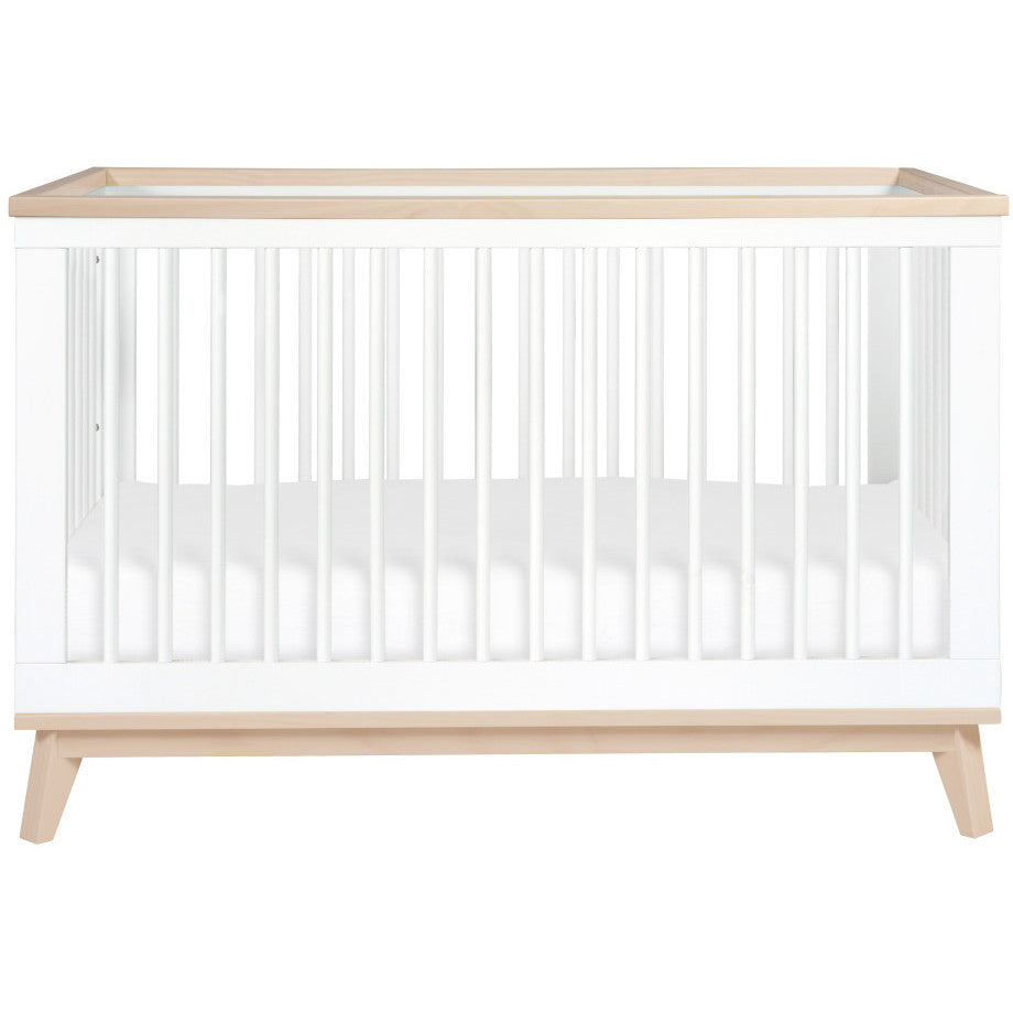Babyletto Scoot 3-in-1 Convertible Crib with Toddler Bed Conversion Kit
