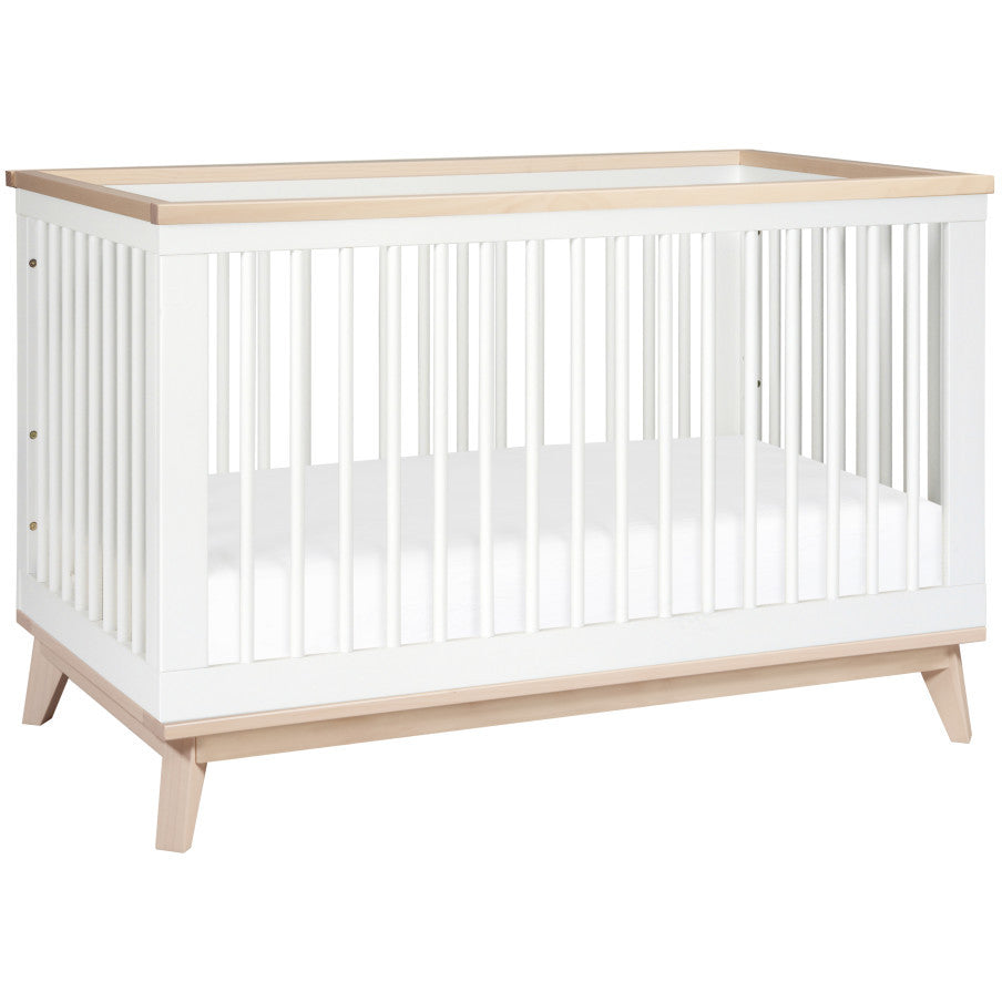 Babyletto Scoot 3-in-1 Convertible Crib with Toddler Bed Conversion Kit