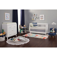 Babyletto Scoot 3-in-1 Convertible Crib with Toddler Bed Conversion Kit