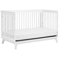 Babyletto Scoot 3-in-1 Convertible Crib with Toddler Bed Conversion Kit