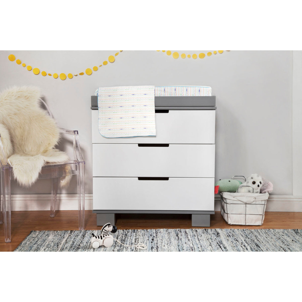 Babyletto Modo 3-Drawer Changer Dresser with Removable Changing Tray