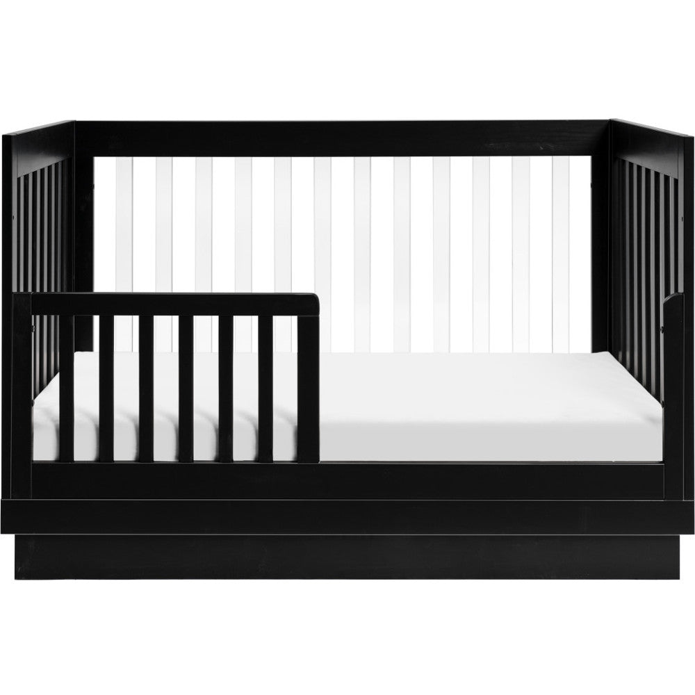 Babyletto Harlow 3-in-1 Convertible Acrylic Crib with Toddler Bed Conversion Kit