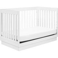 Babyletto Harlow 3-in-1 Convertible Acrylic Crib with Toddler Bed Conversion Kit