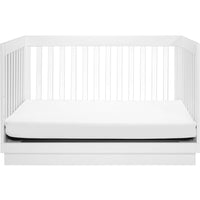 Babyletto Harlow 3-in-1 Convertible Acrylic Crib with Toddler Bed Conversion Kit