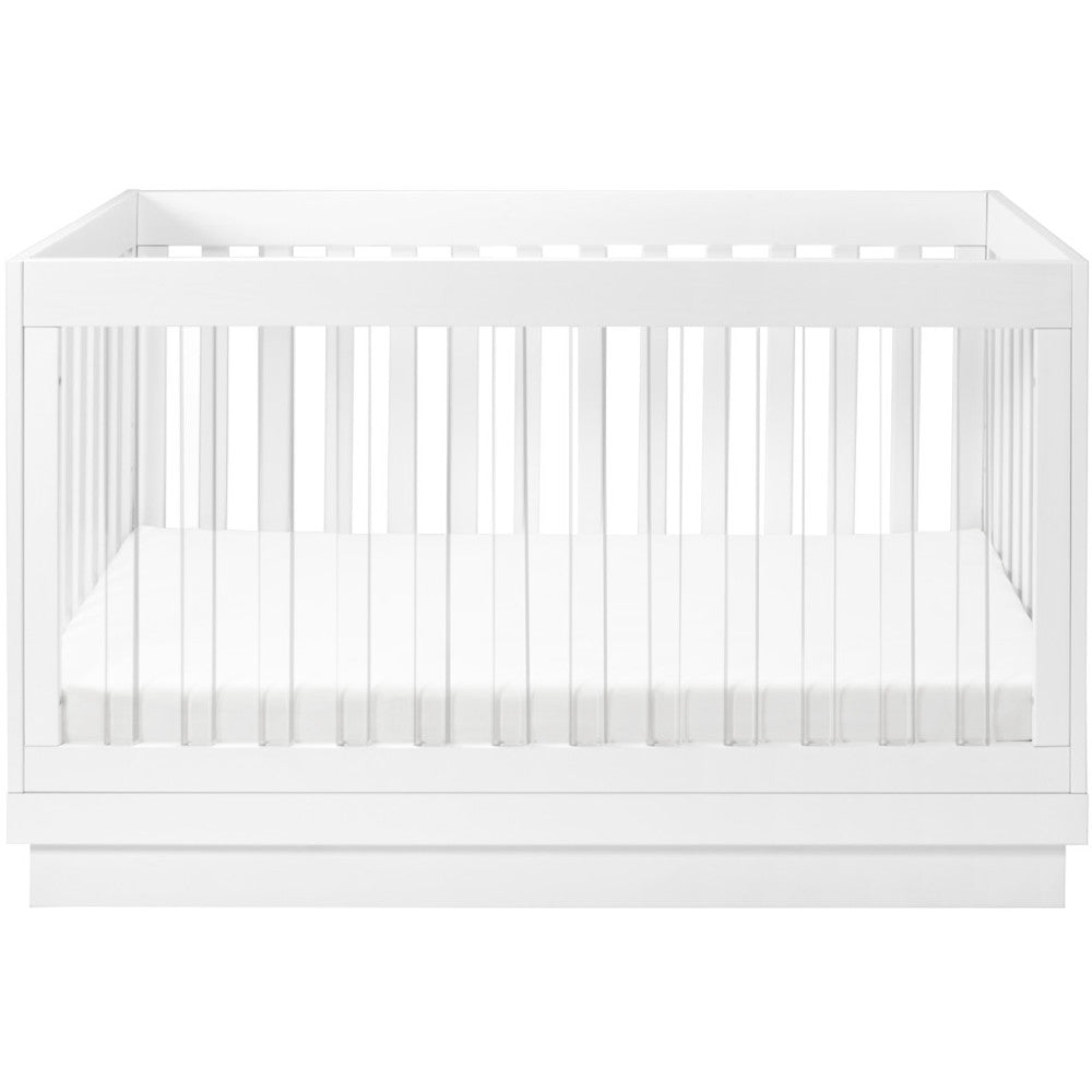 Babyletto Harlow 3-in-1 Convertible Acrylic Crib with Toddler Bed Conversion Kit