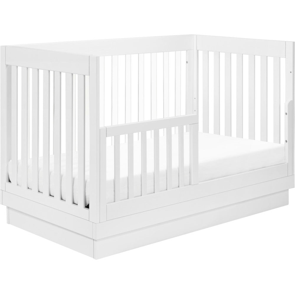 Babyletto Harlow 3-in-1 Convertible Acrylic Crib with Toddler Bed Conversion Kit