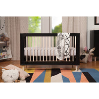 Babyletto Lolly 3-in-1 Convertible Crib with Toddler Bed Conversion Kit + 3-Drawer Changer Dresser Set