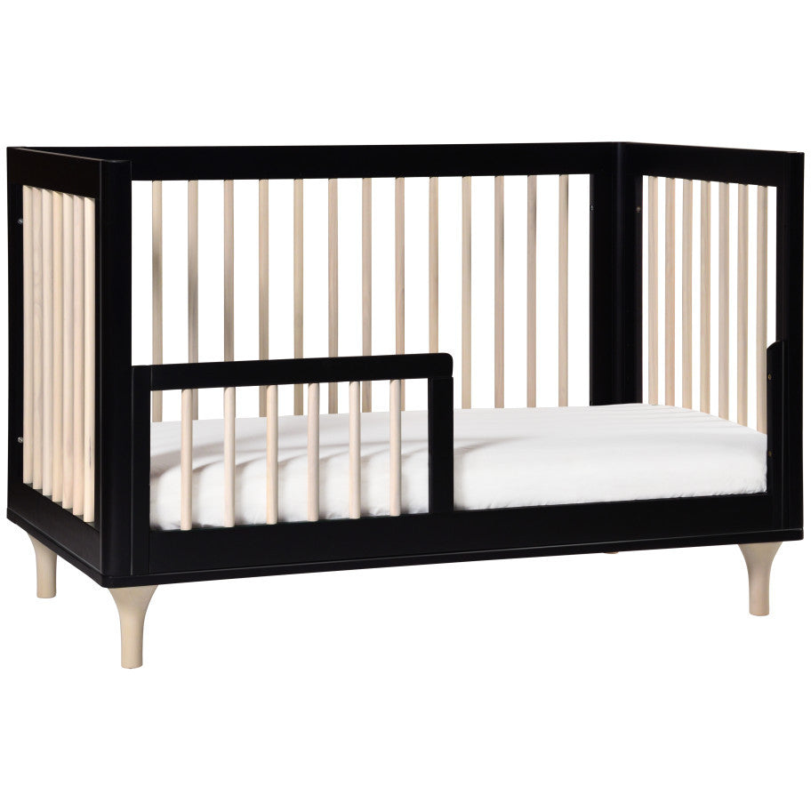 Babyletto Lolly 3-in-1 Convertible Crib with Toddler Bed Conversion Kit + 3-Drawer Changer Dresser Set