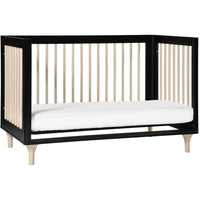 Babyletto Lolly 3-in-1 Convertible Crib with Toddler Bed Conversion Kit + 3-Drawer Changer Dresser Set