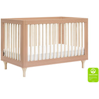 Babyletto Lolly 3-in-1 Convertible Crib with Toddler Bed Conversion Kit