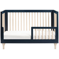 Babyletto Lolly 3-in-1 Convertible Crib with Toddler Bed Conversion Kit + 3-Drawer Changer Dresser Set