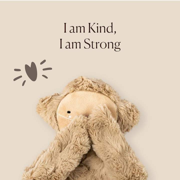 Slumberkins Bigfoot Snuggler and Book Set- Self-Esteem Collection