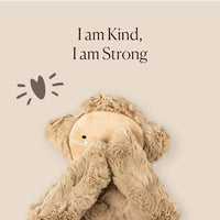 Slumberkins Bigfoot Snuggler and Book Set- Self-Esteem Collection
