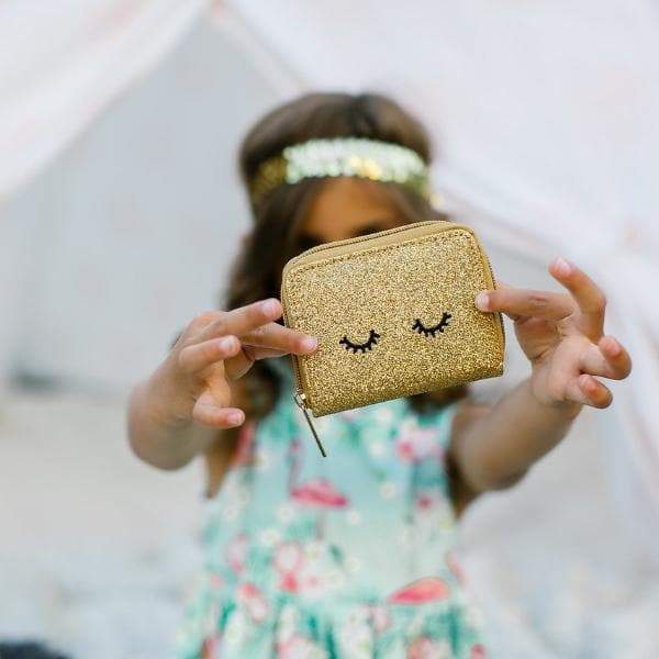 Mila & Rose Wink Wallet - Gold
