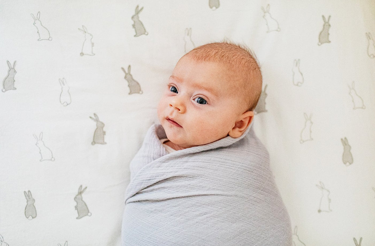 Pehr Bunny Hop Swaddle