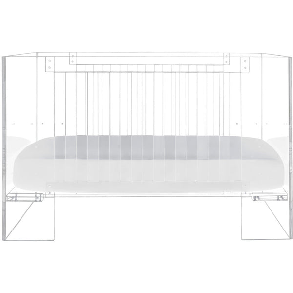 Nursery Works Vetro Crib Clear Acrylic