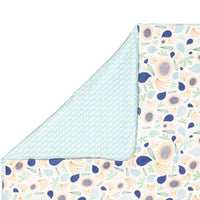 Babyletto Fleeting Flora 2-in-1 Play and Toddler Blanket