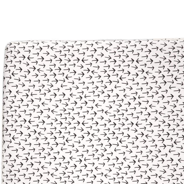 Babyletto Tuxedo Arrows Fitted Crib Sheet