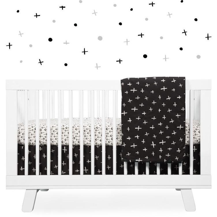 Babyletto Tuxedo Arrows Fitted Crib Sheet