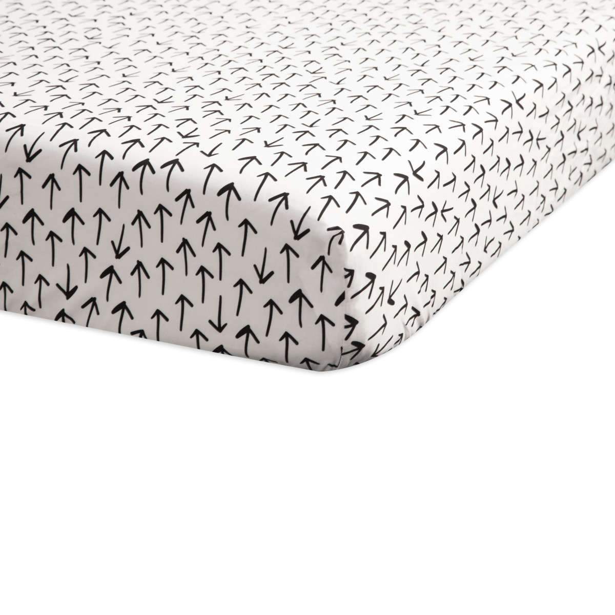 Babyletto Tuxedo Arrows Fitted Crib Sheet
