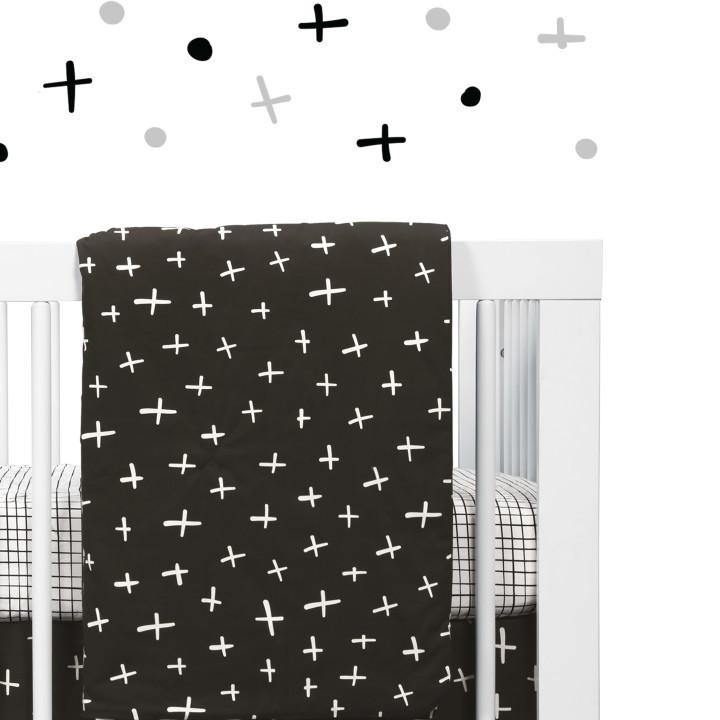 Babyletto Tuxedo 2-in-1 Play and Toddler Blanket