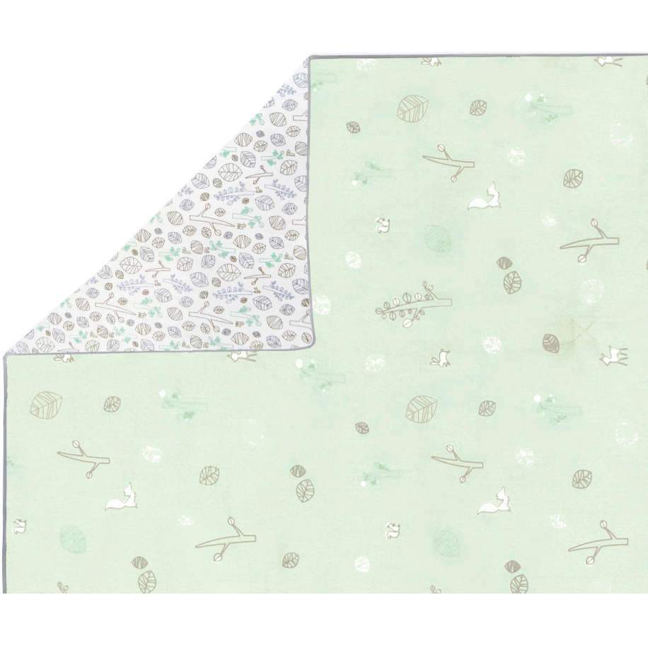 Babyletto Tranquil Woods 2-in-1 Play and Toddler Blanket