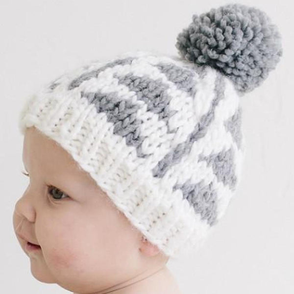 The Blueberry Hill Blake Triangle Hat - Gray