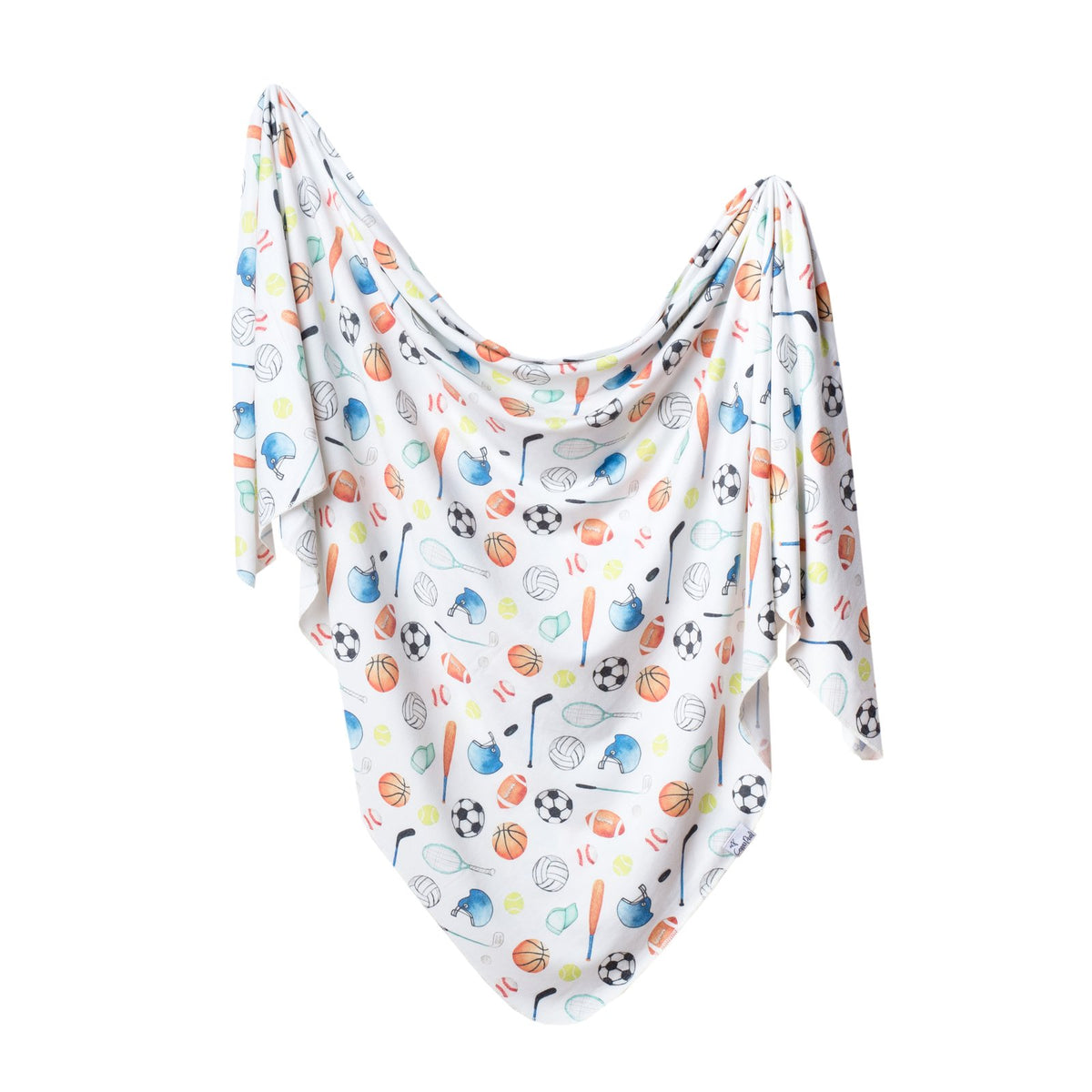 Copper Pearl Knit Swaddle Blanket - Varsity