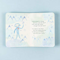 Slumberkins- Yeti Snuggler and book set- Mindfulness Collection