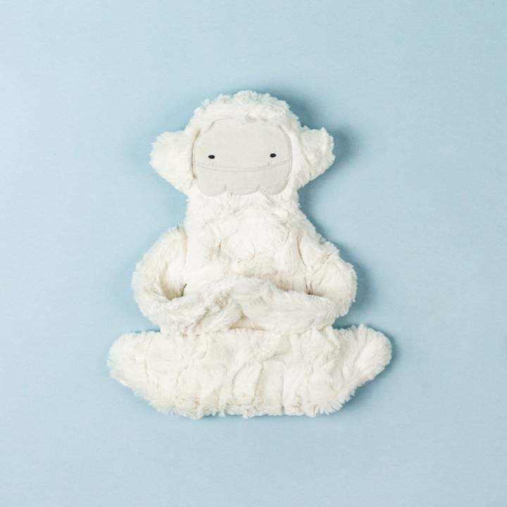 Slumberkins- Yeti Snuggler and book set- Mindfulness Collection