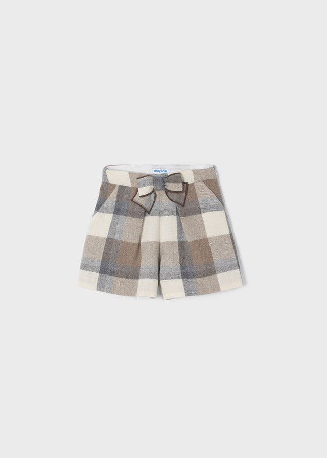 Mayoral Large Checkered Shorts