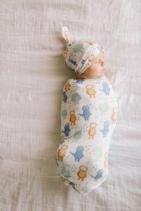Copper Pearl Knit Swaddle Blanket - Max