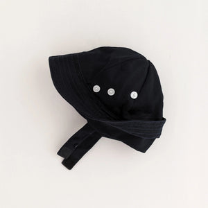 Huggalugs Tyrolean Navy or White  UPF 50+ Hat with Chinstrap for Babies and Toddlers