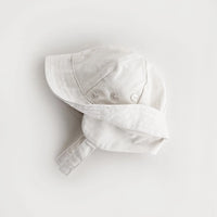 Huggalugs Tyrolean Navy or White  UPF 50+ Hat with Chinstrap for Babies and Toddlers