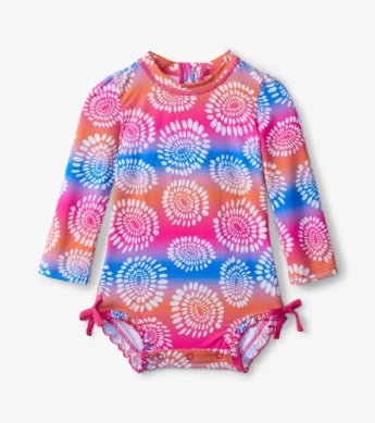 Hatley Eyelash Mandela Baby Rashguard Swimsuit